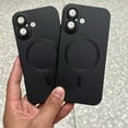 thumbnail image 3 of Luxury Matte Magnetic For Magsafe Wireless Charging Case For iPhone 16 15 14 Pro Max Plus 13 12 11 XR X XS 7 8 Shockproof Cover NV For iPhone X or XS, 3 of 6