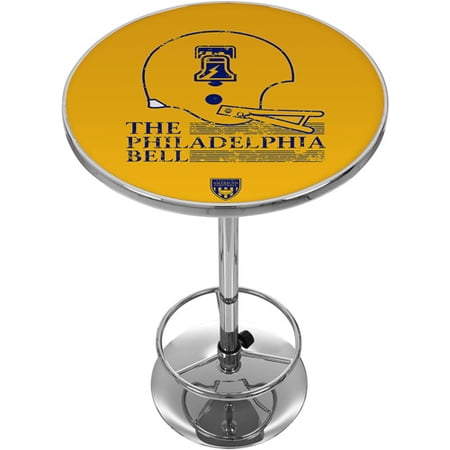 VAF Philadelphia Bell Chrome Pub Table VAF Philadelphia Bell Chrome Pub Table