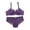 Purple, variant on Bra and Panty Set, Prolriy Women's Underwire Lace Bras Push up Bra and Bikini Panties Sets Bras for Women Purple 38