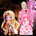 thumbnail image 3 of Chockeie 6pcs Mini Figure Model Toys Anime Toy for Kids 3 and Up, 3 of 7