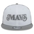 thumbnail image 2 of Men's New Era  White Dallas Mavericks 2024/25 City Edition 9FIFTY Snapback Hat, 2 of 6