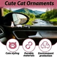 thumbnail image 2 of Mini Cat Desk Decor, Office Decor Funny Dog Desk Figurines Rearview Mirror Accessories, Cute Car Dashboard Decorations & Computer Monitors & Computer, Kawaii Computer Monitor Pets, 2 of 7
