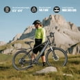 thumbnail image 2 of 2Pack ASKGO Electric Bike for Adults, Peak 1500W 30mph 48V 10.5Ah Mountain Ebike,26 in All-Terrain Off-Road Ebike UL2849, 2 of 10