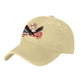 thumbnail image 3 of 250th Anniversary USA Hat, Printing Adjustable USA 250th Anniversary Hat, Patriotic Bald Eagle Baseball Cap D, 3 of 8