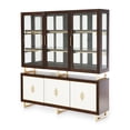 thumbnail image 2 of Michael Amini Belmont Place China Cabinet with LED Lighting - Espresso, 2 of 26