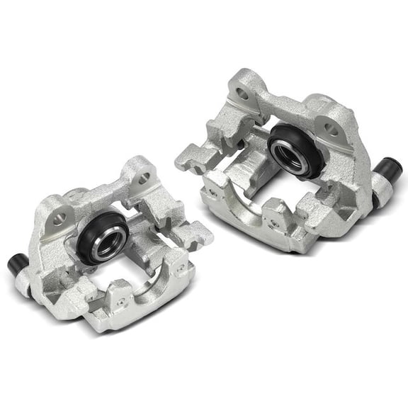 Rear Brake Caliper Set 2 - Compatible with 2008 - 2012 Mercedes-Benz C300 3.0L V6 2009 2010 2011