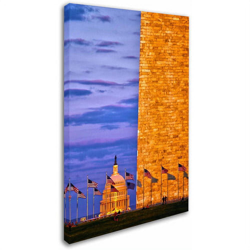 Trademark Fine Art "America" Canvas Art by CATeyes