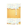 thumbnail image 6 of Wukai White Ice Cream Print Garden Flag 12.5x18 Inch Double Sided Sun-resistant Rain-resistant, Wrinkle-resistant Colorfast(Only Flag), 6 of 7