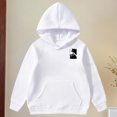 thumbnail image 7 of XAOFW Kids Hoodies Sweatshirts Adorable Cat Print Girls Kids Playful Animal Graphics Jacket Ages 3 To 14 Years Long Sleeve Hooded Stylish Cozy Party Night Pullover, 7 of 7