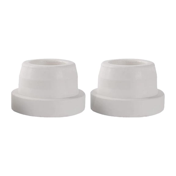 LICEWO 2Pcs Pool Ladder Bumpers for Inground Pool Rubber Pool Ladder End Plugs Pool Ladder Caps for 1.9" Standard Swimming Pool