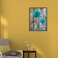 thumbnail image 2 of 5D DIY Kit Con Flores en Bloque 30 X 40 Cm Azul Y Verde, 2 of 9