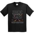 thumbnail image 3 of Inktastic Hockey Funny Sport That Matters Youth T-Shirt, 3 of 5
