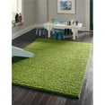 thumbnail image 1 of Unique Loom 3136681 8 x 10 Pi Shag Solide Tapis Rectangulaire&44; Herbe Verte, 1 of 5
