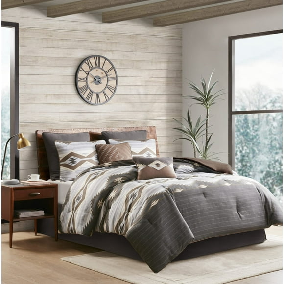 Juego de edredón Woolrich Rustic Lodge Cabin Bitter Creek Queen