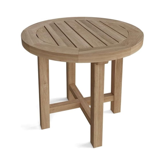 Anderson Teak Montage 20" Round Side Table
