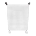 thumbnail image 6 of Clothes Basket, Folding Laundry Hamper, Dirty Clothes Hamper w/ 4 Wheels, 6 of 11
