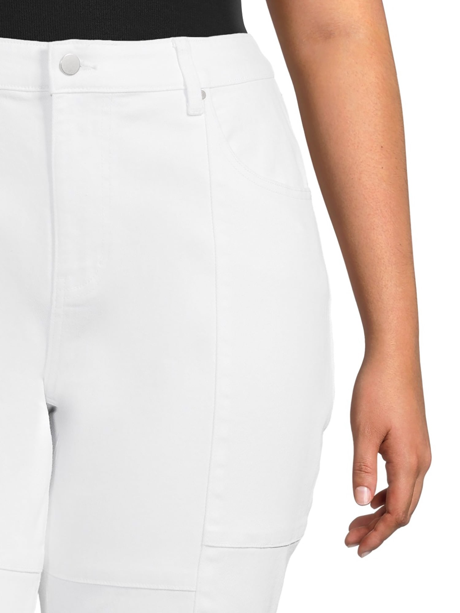 No Boundaries Juniors Plus Size High Rise Pieced Flare Jeans, 31.5" Inseam, Sizes 19-25