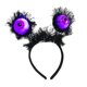 thumbnail image 2 of Banda de Pelo Diadema de Cabello con Globo Luminoso/Murciégos Globo ocur negro Zulema Diadema luminosa de Halloween, 2 of 5