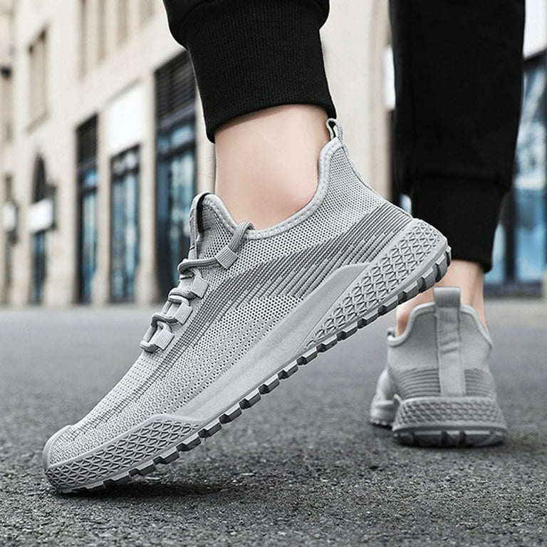 LUOGENLI Male Men Sneakers Size 9 Wide Mens Casual Shoes on Lace Up Plus Size Walking Shoes Light Running Shoes Men Sneakers Size 14 Men Sneakers Size 8.5 44 Walmart