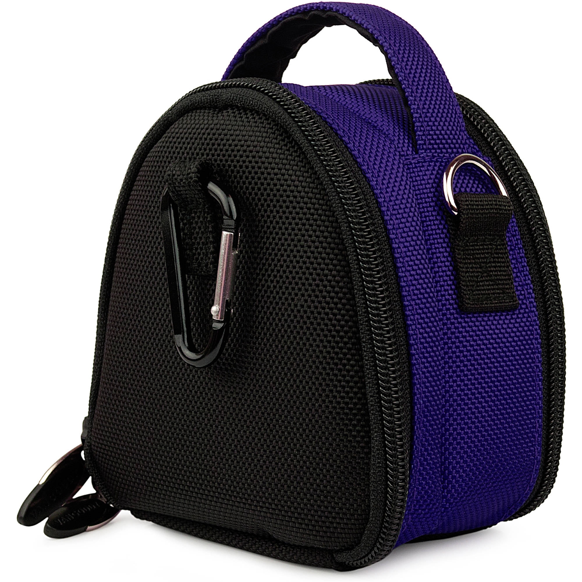 VANGODDY Mini Laurel Travel Camera Protector Case Shoulder Bag fits Compact Digital Cameras [Canon, Nikon, Samsung, Sony, Olympus, etc.] up to 4in x 3in