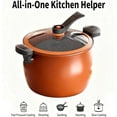 thumbnail image 3 of Multifunctional Large Capacity Non-stick Pressure Cooker, Large Multifunctiona Pressures Cook, Multifunctional Non-Stick Micro Pressure Cooker for Family Meals, Soups, Stews, and More, 3 of 7