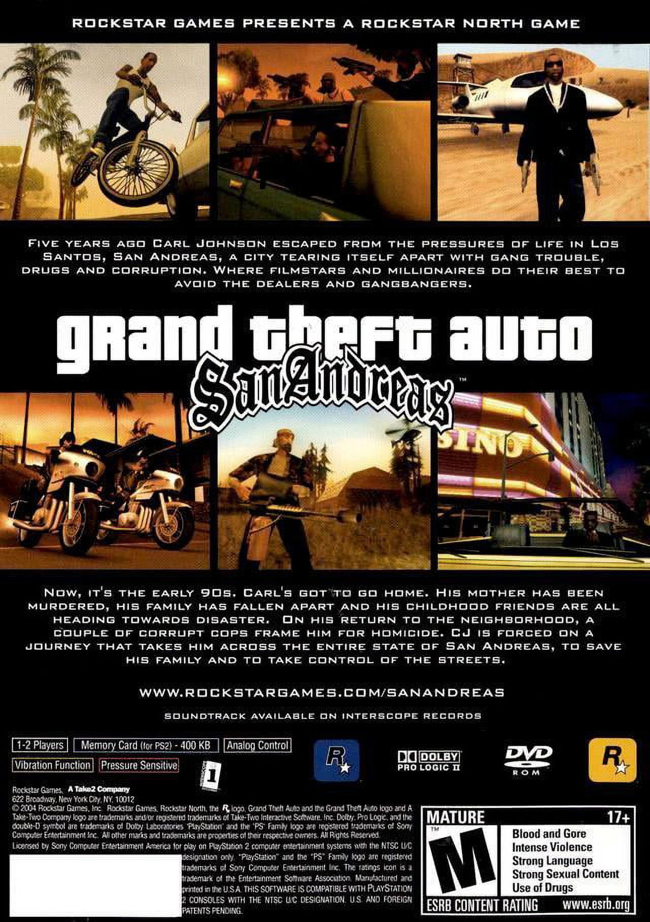 26 October, 2004 year Grand Theft Auto: San Andreas was out. hard to  believe that game is already 17 years old : r/sanandreas