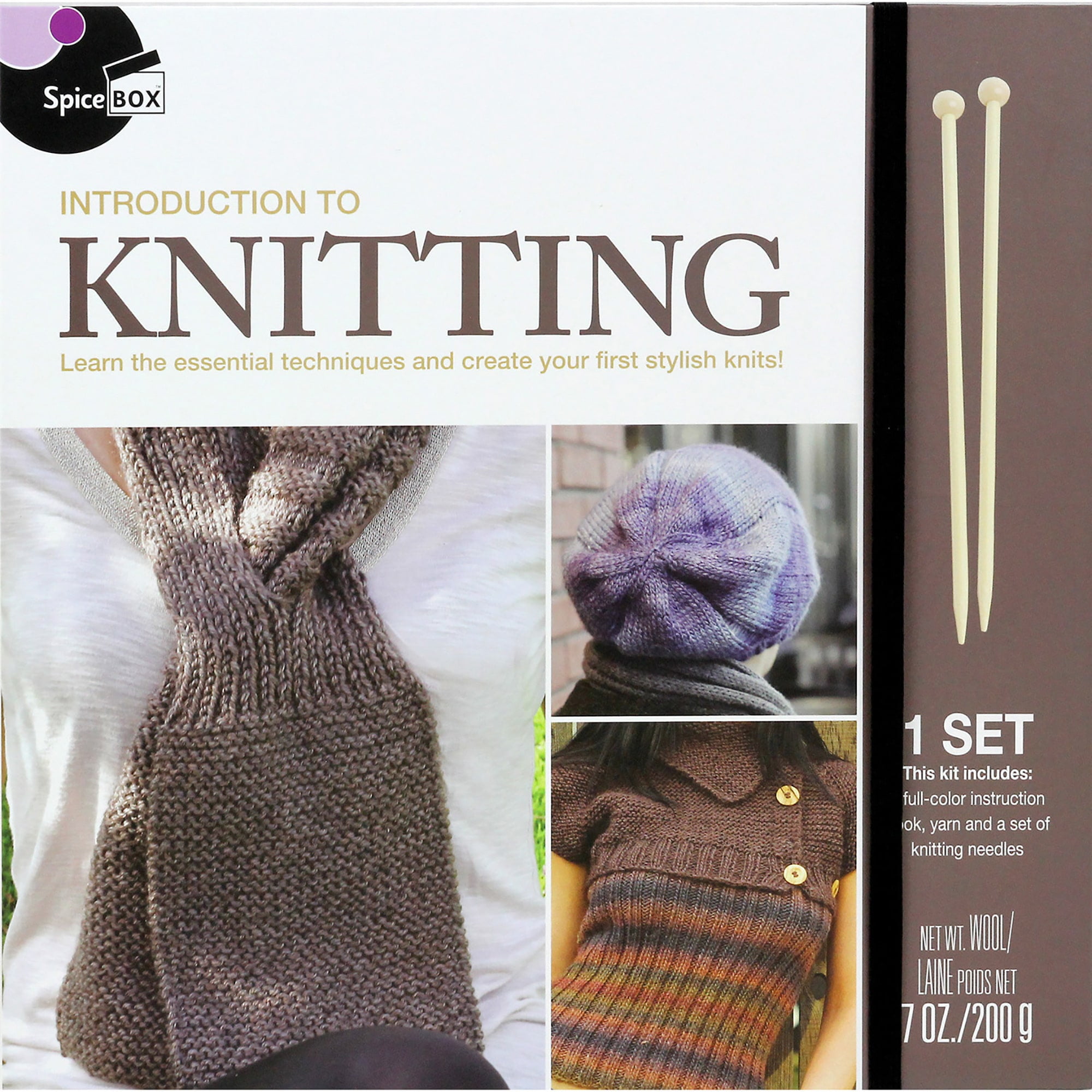 Color Your Own Travel Knitting Notions Box for Your Knit Night