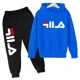 thumbnail image 3 of Conjuntos de ropa deportiva para niños de 3 a 14 años, con capucha y pantalones, 2 piezas, tendencia de otoño y primavera, 3 of 5