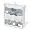 thumbnail image 2 of Safdie & Co. Quilted King Pillow Protector Cover in White (Set of 2), 2 of 2
