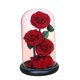 thumbnail image 4 of Rosa eterna en cúpula de cristal Decoración para el Día de San Valentín Regalos para el Día de San Valentín Manualidades Estilo D, 4 of 9