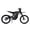 Black, variant on 79Bike Falcon Pro 72V/35Ah Electric Bike for Adults, 10000W Motor, 56MPH, 75 Mile Range - Street & City Commute EBike, UL2849, Silver&Yellow