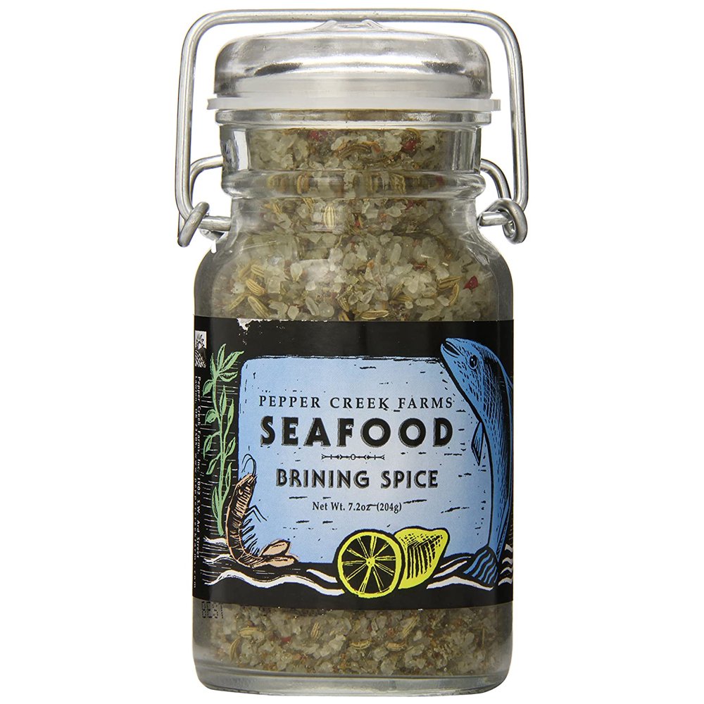 Pepper Creek Farms Brining Spices, Fish and Seafood, 7.2 Ounce