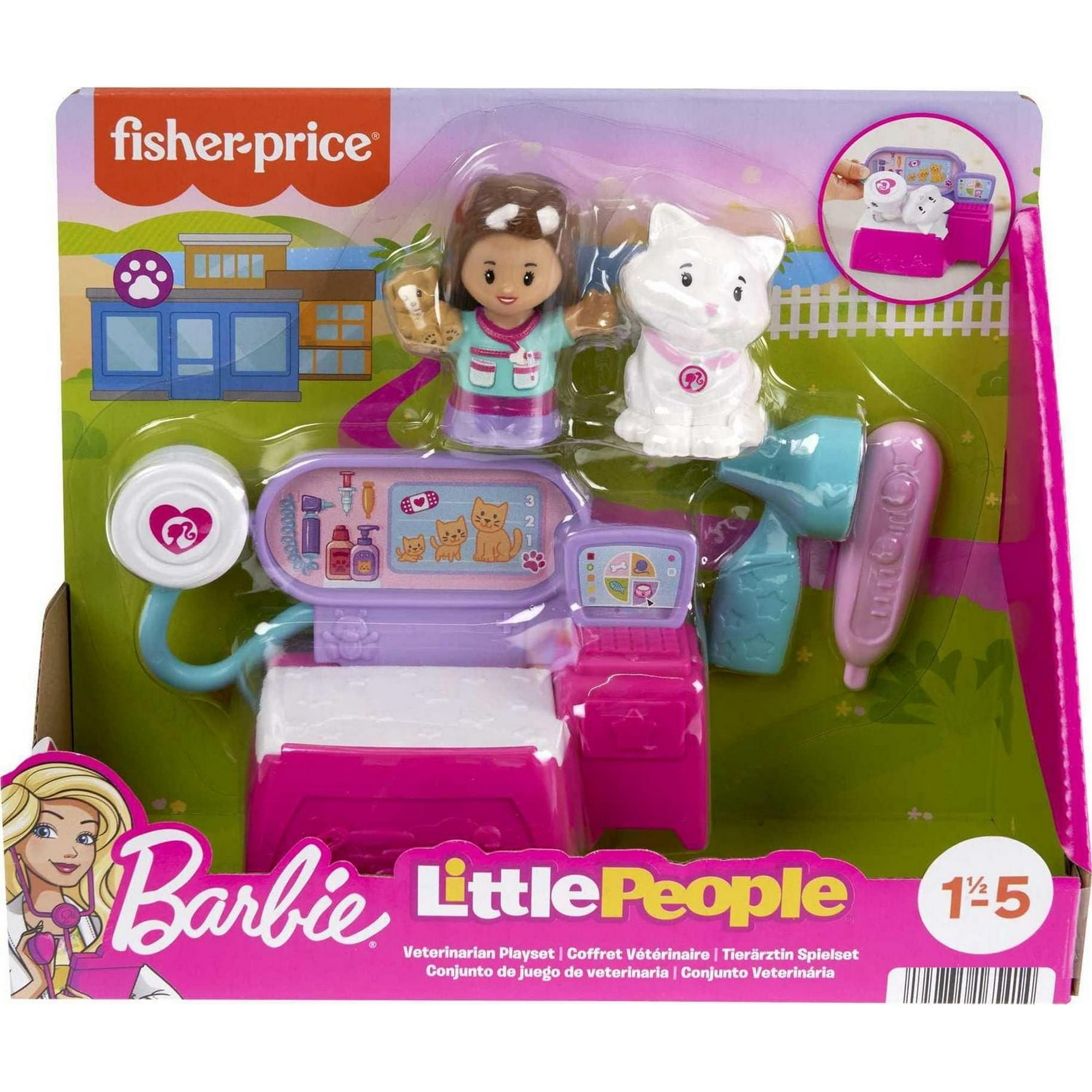 Amazon.com: Fisher-Price Little People Veterinarian Ella