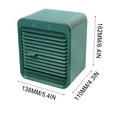 thumbnail image 4 of USB Portable Air Cooler Humidifier with 3 Speeds 750ml Tank for Home Office Outdoor Freon-Free Evaporative Cooling Fan Mute Design Upgraded Filter 8-12掳C Cooling Area, 4 of 8