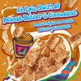thumbnail image 4 of 2 pack Cinnamon Toast Crunch Peanut Butter Breakfast Cereal, Family Size, 19.3 oz, 4 of 5