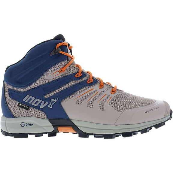 Inov-8 Roclite 345 G GTX V2 Hiking Boots - Mens, Khaki/Navy, 10/ 44.5/ M11/ W12.