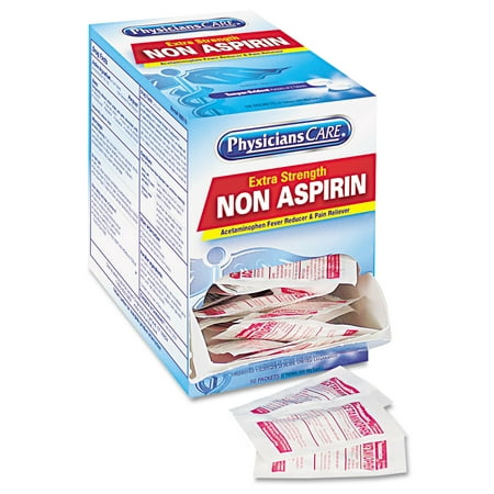 PhysiciansCare Extra-fort non-Aspirine, 50 count