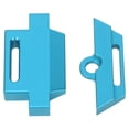 thumbnail image 3 of Placa de batería de coche RC soporte de batería de aleación de aluminio con correa para chasis Traxxas 1/10 Slash 2WD 5822 5822A azul, 3 of 10