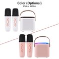 thumbnail image 3 of Mini Portable Karaoke Machine & Microphone Set Home KTV Bluetooth Speaker with 2 Wireless Microphones for Home Parties, KTV Singing, 3 of 7