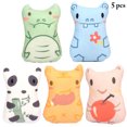 thumbnail image 2 of 5PCS Animal Cat Chew Toy Interactive Catnip Filled Kitten Toy Soft Pet Toy, 2 of 10