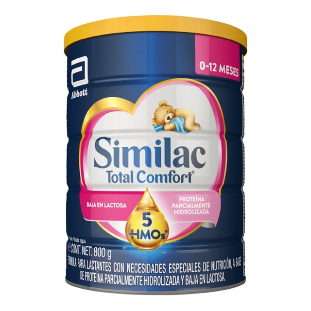 Fórmula Similac Total Comfort Etapa 1 para lactantes de 0 a 12 meses Baja en Lactosa 800g