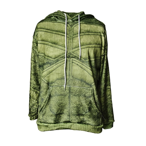 Unisex 3D Textured Pattern Oversized Hoodie Pullover Sweatshirt All-Season Comfortable Long Sleeve Drawstring Hooded Top with Pouch Pocket Fashion Colors for Men