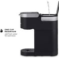 thumbnail image 5 of AINUO K‑Mini Single Serve Coffee Maker, K‑Cup Pod Brewer, 6–12 oz Brew Size, Cord Storage, Compact for Small Spaces, Black, 5 of 18