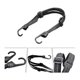 thumbnail image 4 of Pack Of 2 Lashing Straps Bicycle Luggage Straps Elastic Lashing Straps With Hook Adjustable Luggage Rack Bicycle Strap For Motorcycle Helmet Bicycle L, 4 of 5