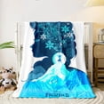 thumbnail image 4 of Frozen blanket. Four seasons blanket.for sofa, beds, living room, travel picnic blanket gifts, stranger things, 4 of 4
