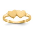 thumbnail image 1 of 14k Yellow Gold 5.0x5.5mm Signet Ring, 1 of 9