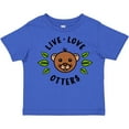 thumbnail image 3 of Inktastic Live Love Otters Boys or Girls Toddler T-Shirt, 3 of 5