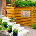 thumbnail image 6 of Li Bo 'Wild Poppies I' Outdoor All-Weather Wall Decor, 6 of 7