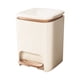 thumbnail image 2 of Campana Para Cocina Wastebasket Household Large Capacity Foot Kitchen Living Room Bedroom Bathroom Toilet With Lid Drum, 2 of 6