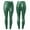 Green, variant on Outfmvch Leggings For Women Joggers For Women Womens Faux Leather Leggings Stretch High Waisted Pleather Pants Tights For Women Beige L